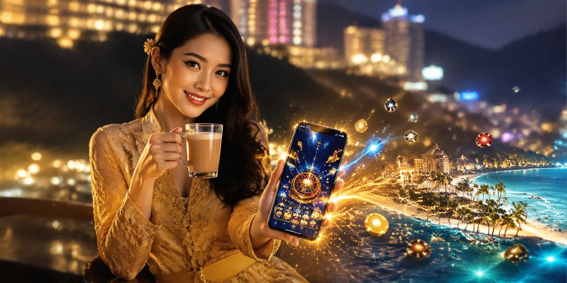 Suasana hiburan kasino Genting Highlands dengan pakaian kebaya tradisional Malaysia